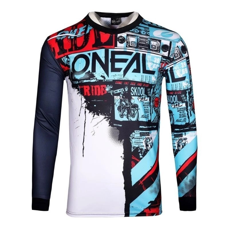 เสื้อขี่วิบากแขนยาวแบบ Dri-Fit สำหรับXSถึง5XL