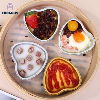 [YLSW] รูปหัวใจ 10 ชิ้นเบเกอรี่อลูมิเนียมฟอยล์ถ้วยพุดดิ้งถ้ว…