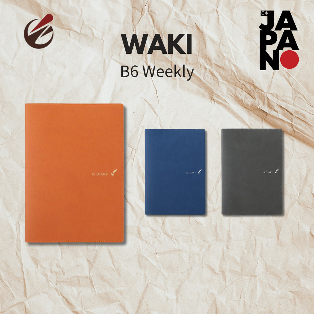 ES Diary Successor 2026 Planner Waki Bungu JS Diary B6 Variant Weekly Vertical Start November 2025 (
