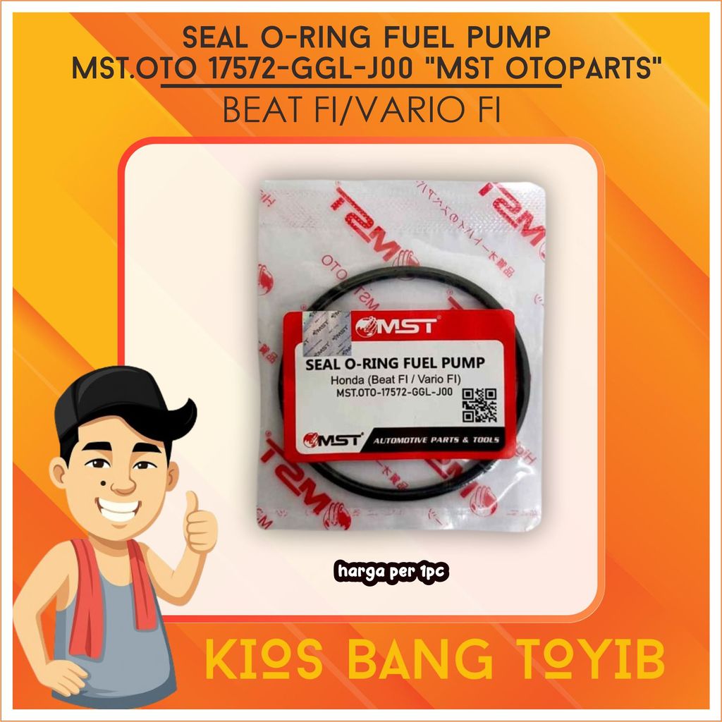 ซีลโอริงปั้มน้ํามัน Honda BEAT FI VARIO FI 17572-GGL-J00 SCOOPY PCX SUPRA ORIGINAL (MST)