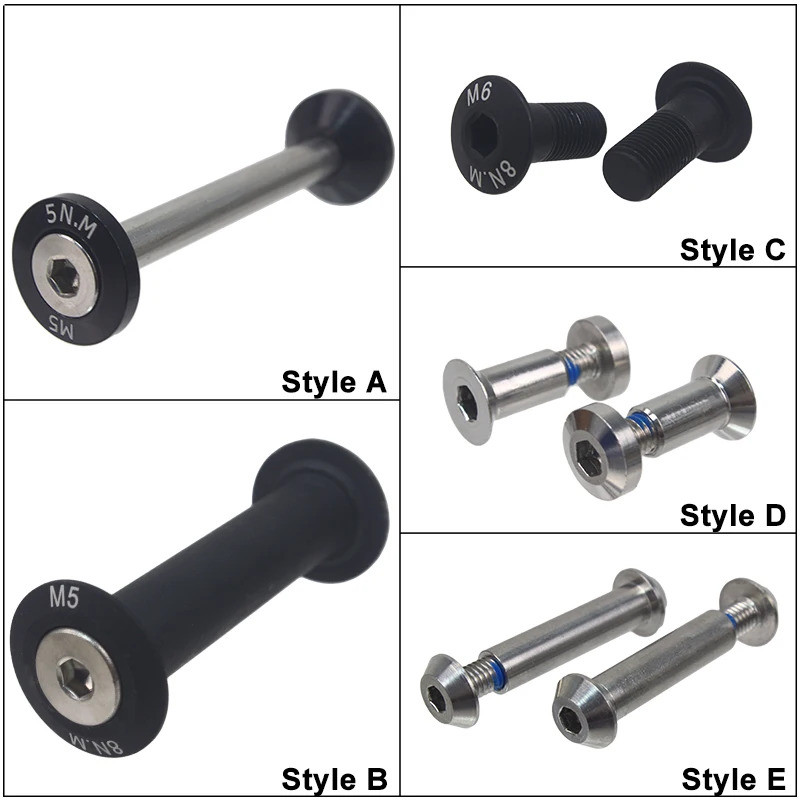 HEPPE Electric Bike Frame Bolts E-bike Screws MTB Ebike Bicycle Bolt Cycling Mountain Bike Frame Scr