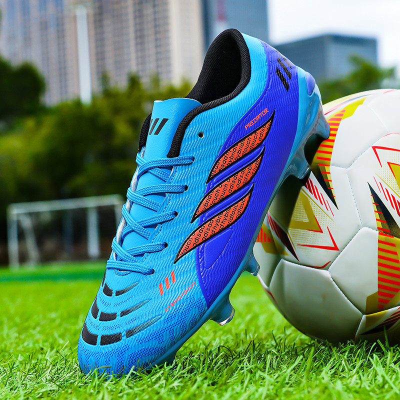รองเท้าฟุตบอล Spikes ยาว Falcon 26 เยาวชนคุณภาพสูง Cold Sticky รองเท้าผู้ชายตาข่าย Four Seasons กีฬา