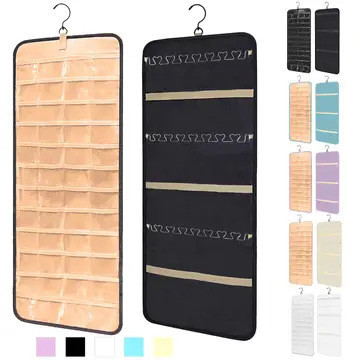 Double-Sided Oxford ผ้ากระเป๋าสร้อยคอเครื่องประดับเครื่องประดับปิดผนึก Anti-Oxidation กระเป๋า pvc เค