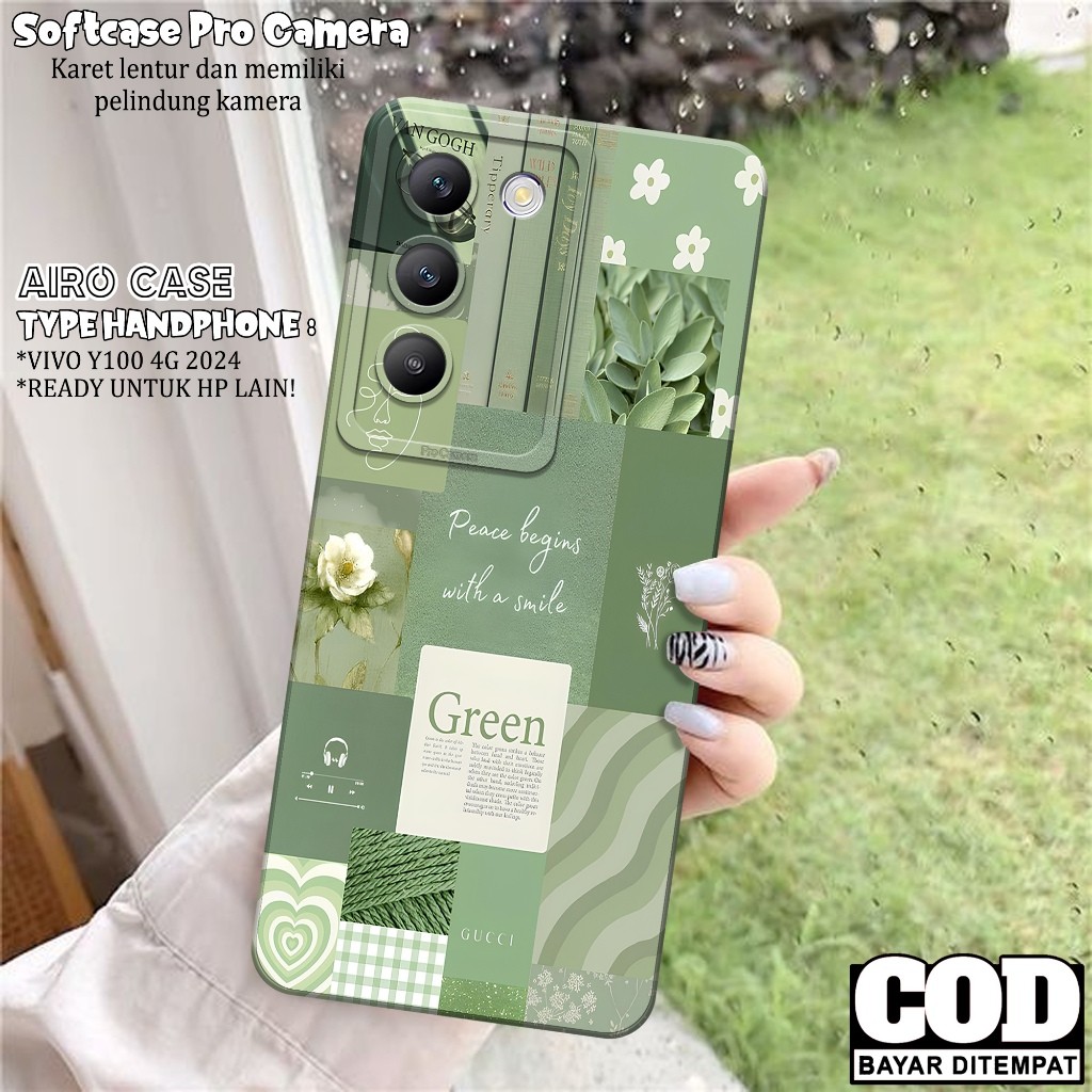 เคส VIVO Y100 4G 2024 ล่าสุด - เคส VIVO Y100 4G 2024 Softcase - AESTHETIC Fashion Case - เคส VIVO Y1