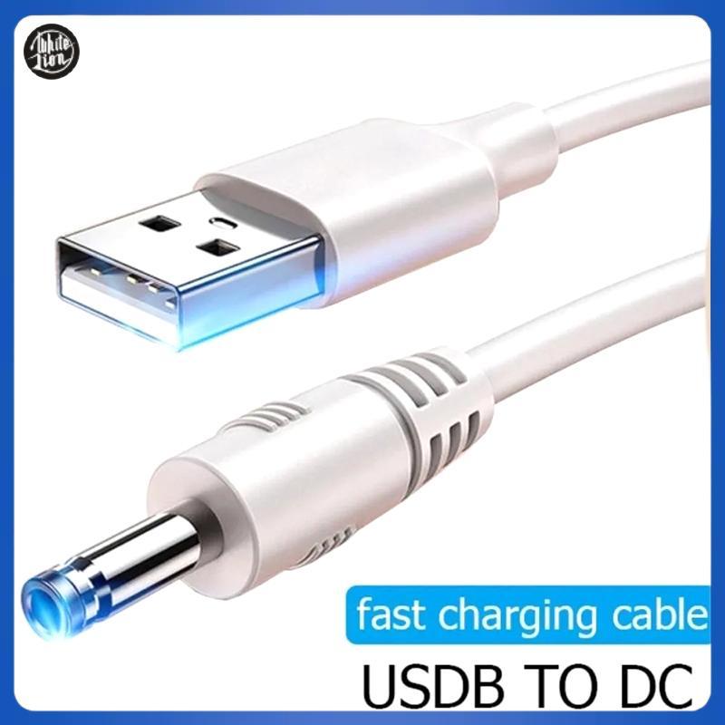 WL| USB ถึง 3.5 มม.แจ็คเชื่อมต่อ 5V Charger สายไฟ Universal สําหรับ HUB พัดลมเราเตอร์ลําโพง MP3/MP4 