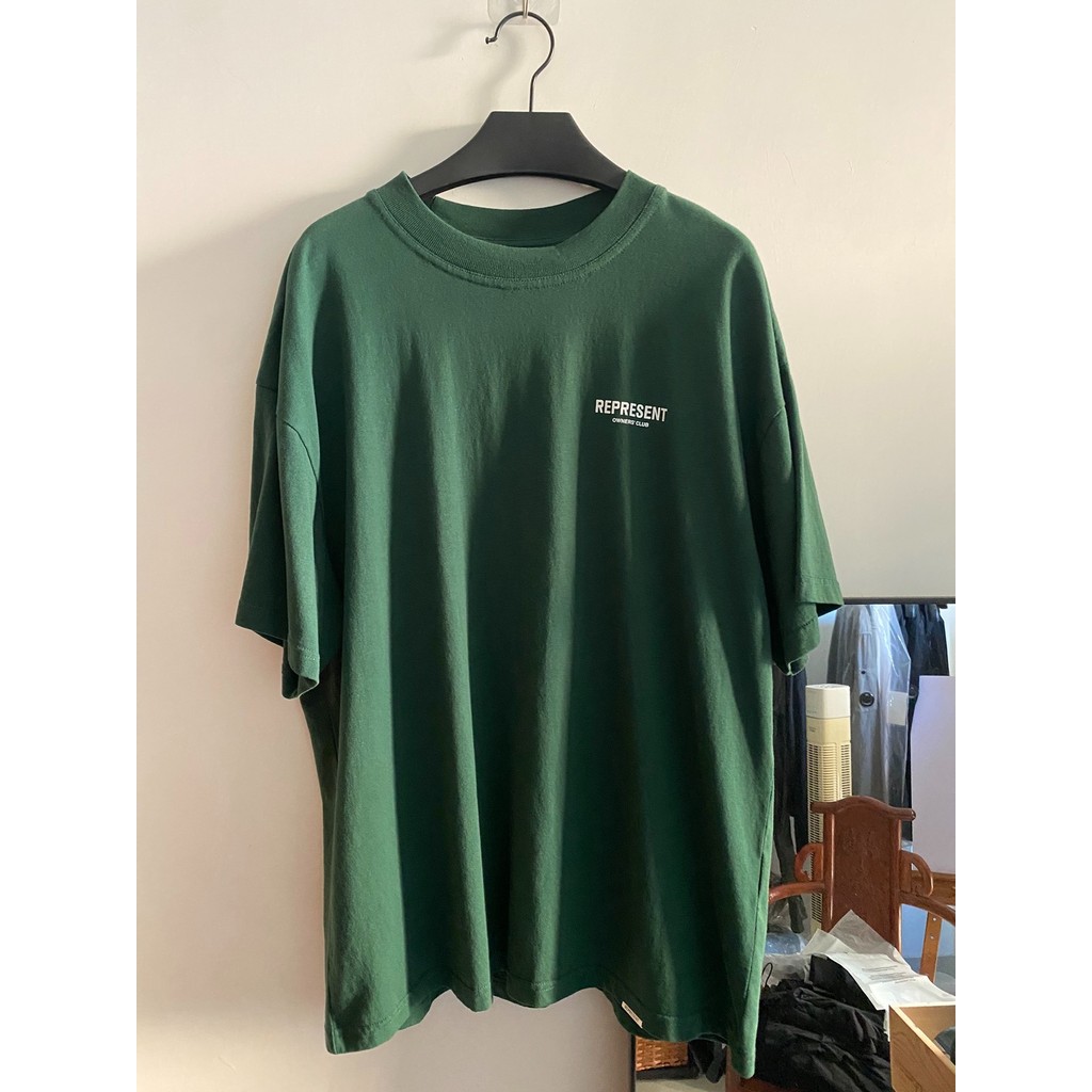 Represent Short-Sleeved Represent เจ้าของ club Short-Sleeved Brand New Authentic Green m Size Bag SF