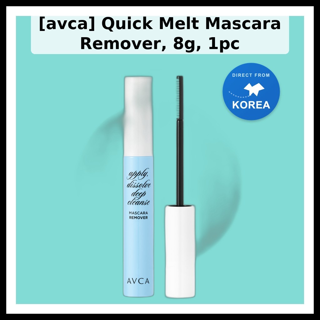 [avca] Quick Melt Mascara Remover, 8g, 1pc / Korean Mascara Remover / สูตร Fast-Acting / ของแท้ 100%