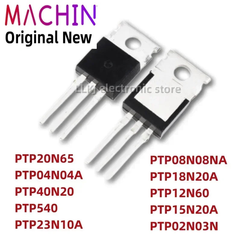 5pcs PTP20N65 PTP04N04A PTP40N20 PTP540 PTP23N10A PTP08N08NA PTP18N20A PTP12N60 PTP15N20A PTP15N20A 