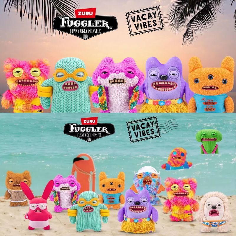 [สินค้าของแท้!จัดส่งภายใน 24 ชั่วโมง] fugler Vacation Atmosphere Series ตุ๊กตาผ้ากํามะหยี่อินเทรนด์ต