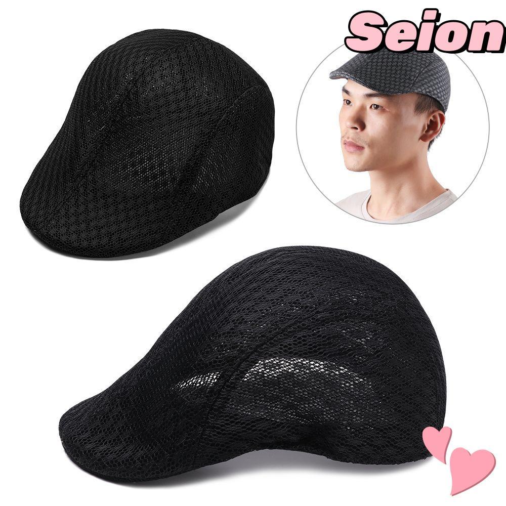 SEION Sun Caps Breathable Men Women Fashion Casual Mesh Caps