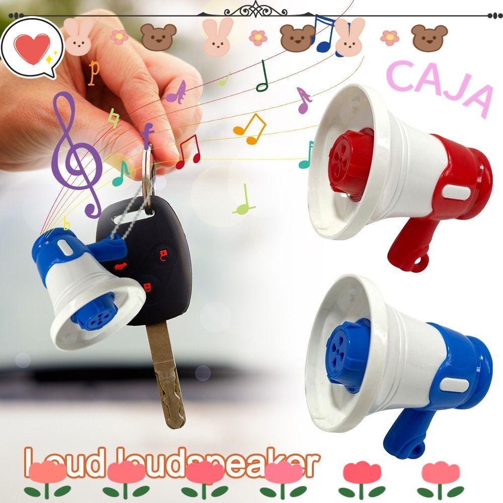 คาจา1 โทรโข่งสําหรับเด็ก,พร้อมพวงกุญแจมือถือมินิลําโพงลําโพง,ตลกบันทึกลําโพงกลางแจ้ง
