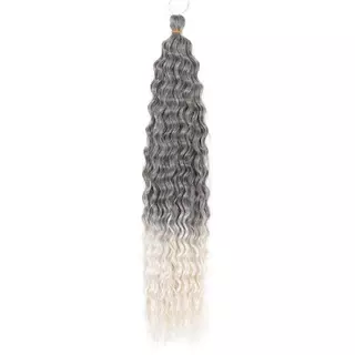 Unuf สังเคราะห์โครเชต์ผมสีดําสไตล์ 22INCH บราซิล Braids Afro Curls ผม Extensions เส้นใยทนความร้อนอเมริกันแอฟริกันผู้หญิง Kinky Curly ผม