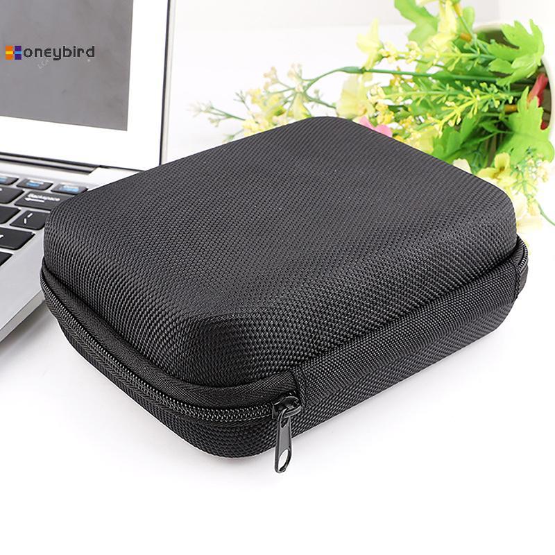 Honeybird EVA กระเป๋าซิปฮาร์ดไดรฟ์ป้องกันกระเป๋า HDD SSD สาย USB Charger ป้องกันกระเป๋าสําหรับ 2.5 ฮาร์ดไดรฟ์สาย USB Charger Nice