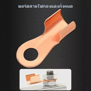 ที่คีบสายดิน 300A 500A แคลมป์หนีบสายดินไฟฟ้า คีมจับสายดินงานเชื่อม ยึดเกาะแน่น ปลอดภัย 100%