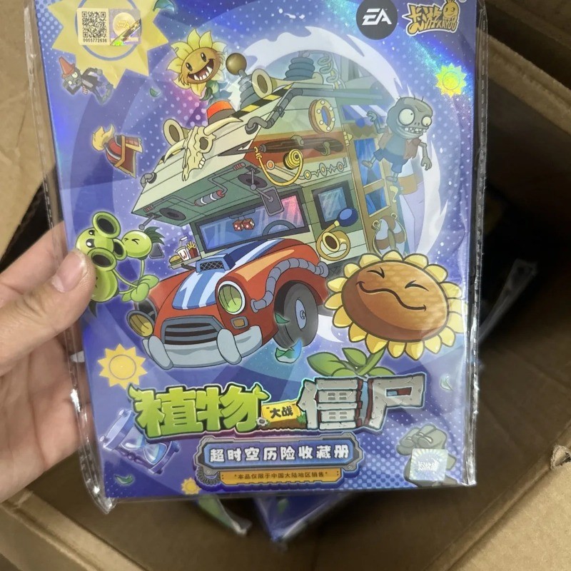 ❀พืชเทียบกับ Zombies Macross Adventure Collection Card Book Dinosaur Criss สินค้า