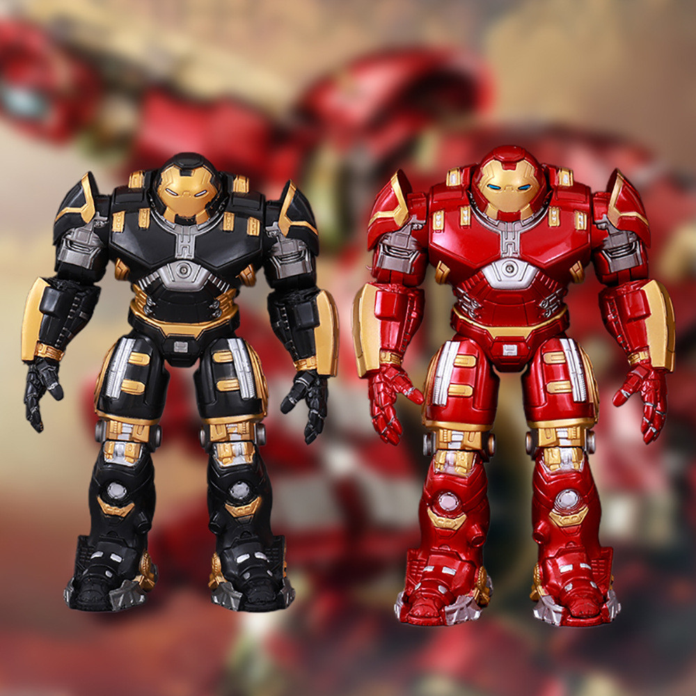 Popular~Avengers Action Figure Anti-Hulk Armor Iron Man Articulated Action Figure Model Desktop Orna