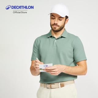 Decathlon Men’S Golf Cotton And Polyester Short-Sleeved Polo…