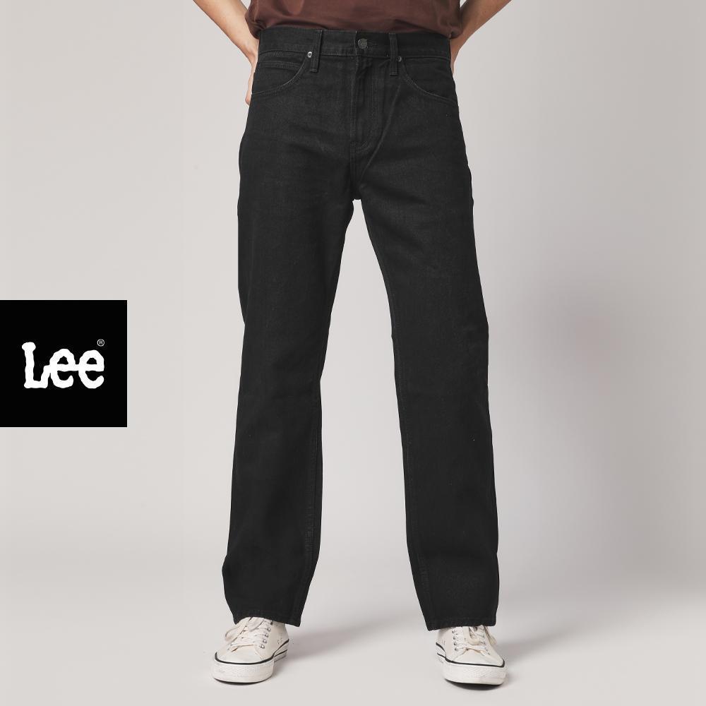 LEE กางเกงยีนส์ผู้ชาย เอวกลาง ทรงตรง Dean รุ่น LE FC25MDEAC01 - สีดำ