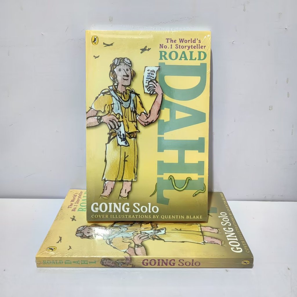 สต็อกพร้อม จัดส่งรวดเร็ว [Rald Dahl] Going Solo Going Solo เวอร์ชันภาษาอังกฤษ26560407