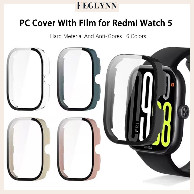 กรณีป้องกันหน้าจอ PC พร้อมฟิล์ม for Redmi Watch 5