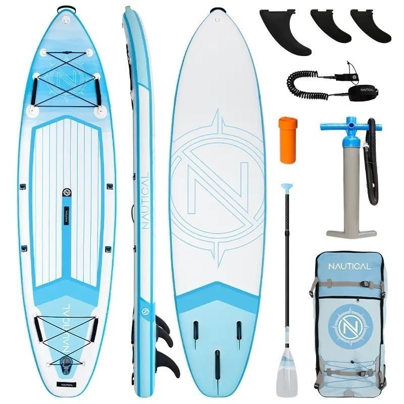ใหม่ Voyager Paddle Board กลางแจ้ง All-Around Board Paddling Board เดี่ยวคู่กระดานโต้คลื่นสามเณรผู้ใ