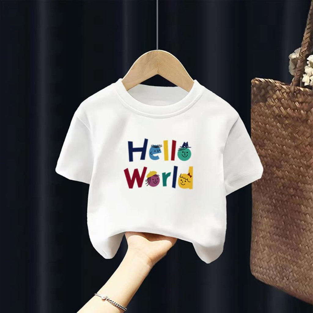 เสื้อยืดแขนสั้นคอกลมสำหรับเด็กผู้ชาย สไตล์ใหม่ฤดูร้อนปี 2026 เสื้อแฟชั่นลายการ์ตูนอนิเมะ การออกแบบสิ่งพิมพ์ ราคา ถูกที่สุด ดีลบีเคเค แกลเลอรีภาพที่ 6