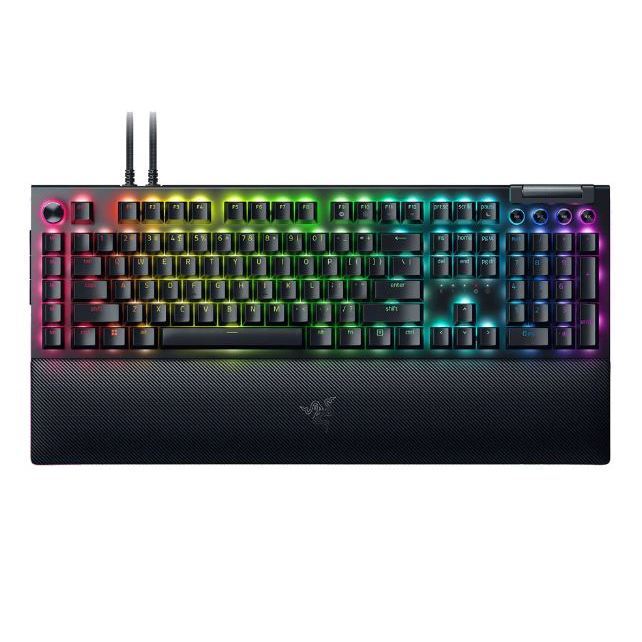KEYBOARD (คีย์บอร์ด) RAZER BLACKWIDOW V4 PRO (RAZER YELLOW SWITCH) (RAZER CHROMA RGB) (EN) Hot