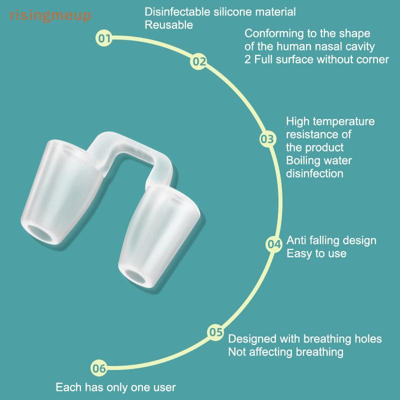 [risingmeup] Silicone Nose Up Shaper Bridge Booster Shaping Clip Shaper Bridge Straightening Beauty 