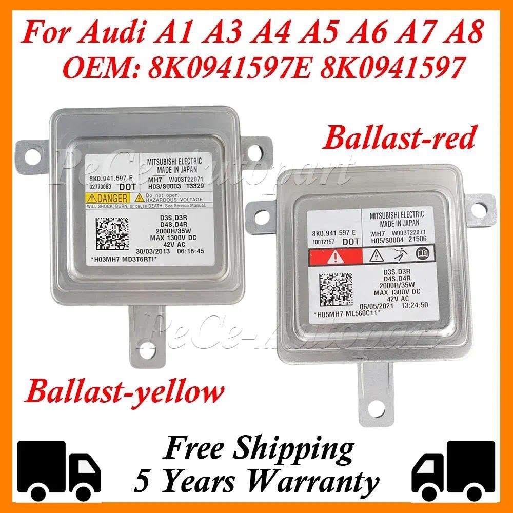8K0941597อี 8เค0941597 8K0941597C Xenon ไฟหน้า HID D3S D3R D4S D4R บัลลาสต์สําหรับ Audi A1 A3 A4 A5 