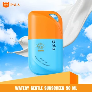 PALA กันแดด Watery Gentle Sunscreen SPF50+ PA+++ มีเซราไมด์5X 50ml. แบรนด์ไทย มี อ.ย.