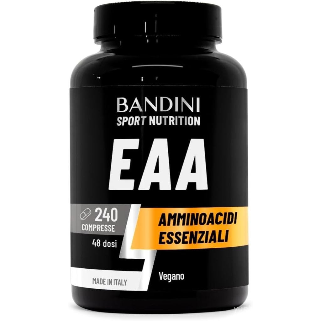 แบนด์นี่® EAA Essential Amino Acids 240 เม็ด – พร้อมกรดอะมิโนออกกําลังกายระหว่างพรีและโพสต์ 9 แบบ – 