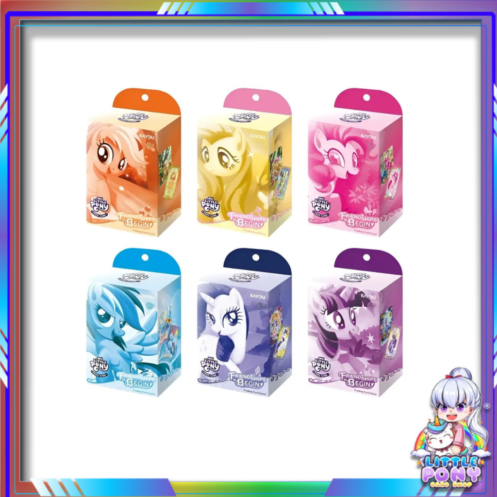 [ แยกกล่อง ] Starter Deck  My Little Pony Trading Card Game Friendships Begins (p2)
