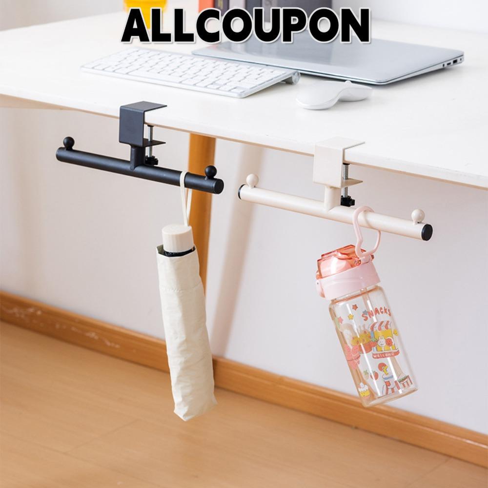 ALLCOUPON ตะขอแขวนกระเป๋า ออลโคอัพ, ที่วางกระเป๋าแบบพกพาสําหรับตกแต่งแบบแขวน, โต๊ะชั้นวางกระเป๋าถืออเนกประสงค์แบบถอดได้แบบไม่มีหมัด