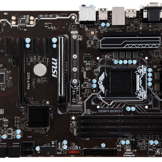 เอ็มเอสไอ Z270-A PRO เมนบอร์ด1151ที่รองรับเข็ม i565006600i767007700kcpu6บัตร ddr4