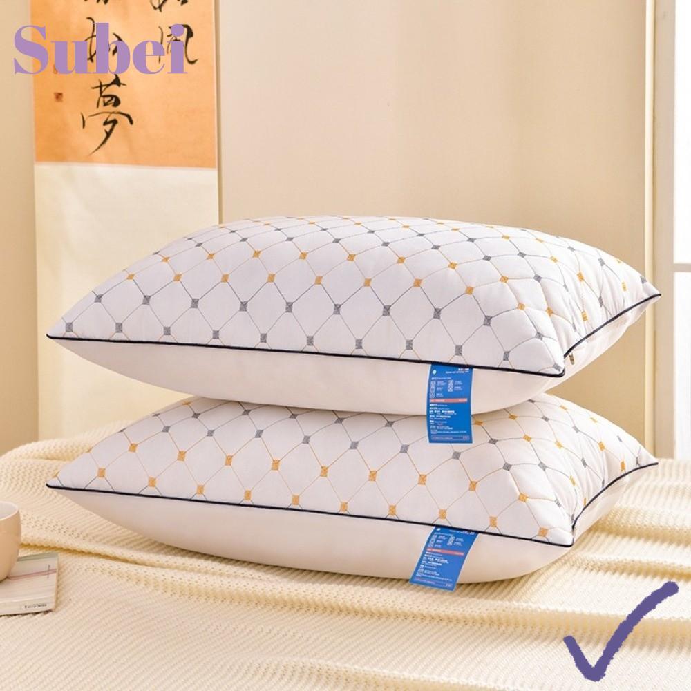 SUBEITH หมอนป้องกันกระดูกสันหลังส่วนคอ, Sleep Aid หมอนโรงแรมเกรดโรงแรม, ทนทาน 48x74CM Sleep Aid หมอน