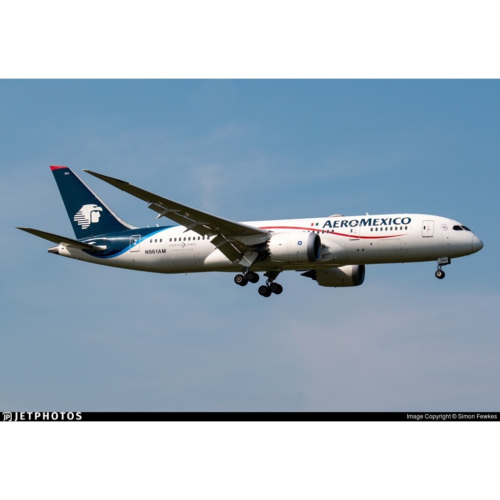 #1:: : รุ่น 400#PH墨西哥航空788+PH Royal Jordan Airlines 78