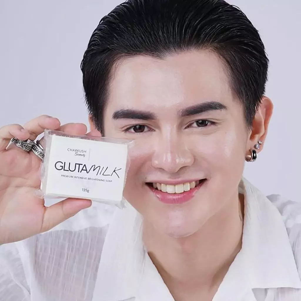 สบู่กลูต้ามิลค์สูตรโปรตีนไหม thumbnail 3