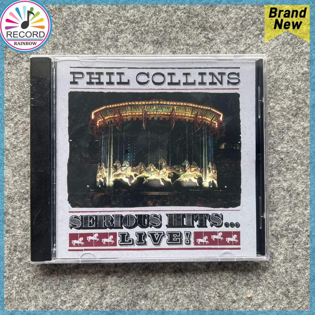 Phil Collins Serious Hits Live Original CD Album [Sealed] Brand New Z1003 -TH2