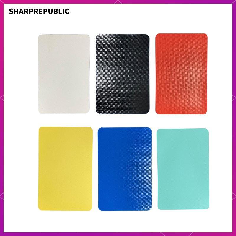 [Sharprepublic] สินค้าซ่อมแซมเรือ PVC แผ่นปะซ่อมเรือคายัคและแคนู พร้อมใช้งานกับยอร์ชเล็ก
