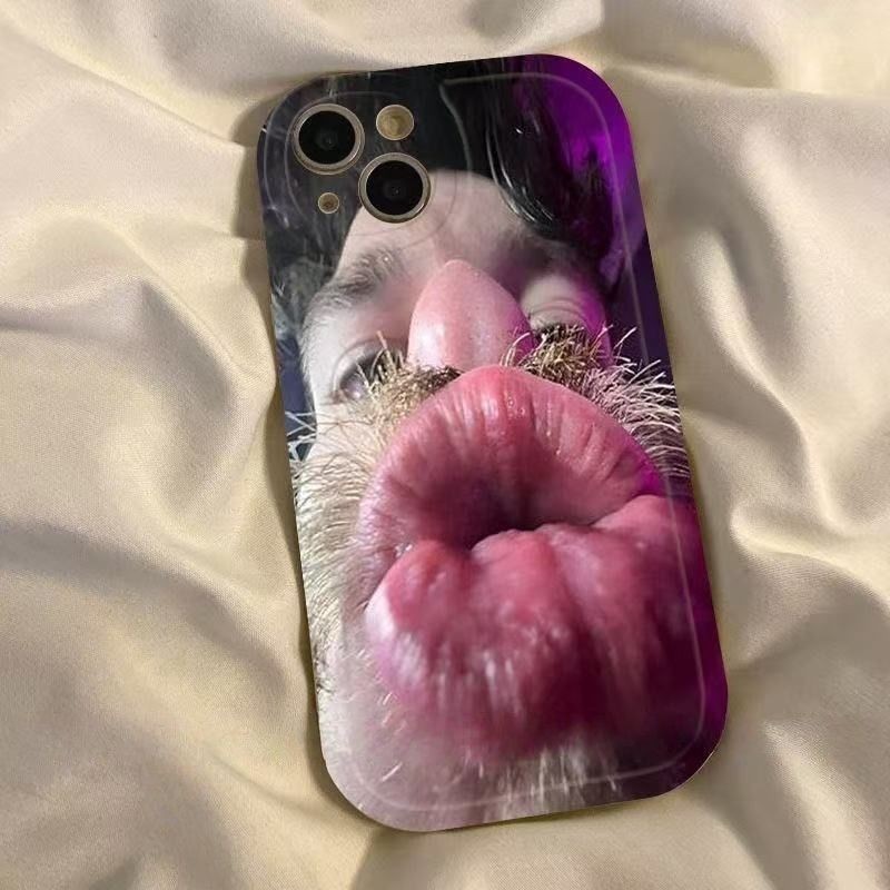 เคสโทรศัพท์ Kiss Apple 15 ตลก141311Xs รวมทุกอย่าง iPhone1212p Soft 7p Anti-8p6p6/Funny Kiss Apple 15