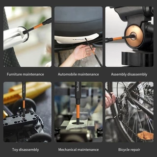 6PCS Electric Screwdriver Set 6Pcs 25 50 65 70 90 150mm Impact Strong Magnetic Batch Head Cross High Hardness Hand