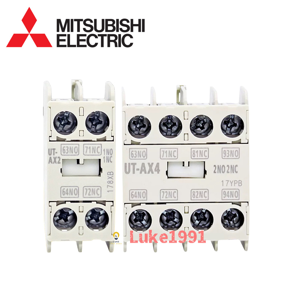 Mitsubishi Contactor Auxiliary Contact UT-AX4 UT-AX2 2A 2A2B 3A1B