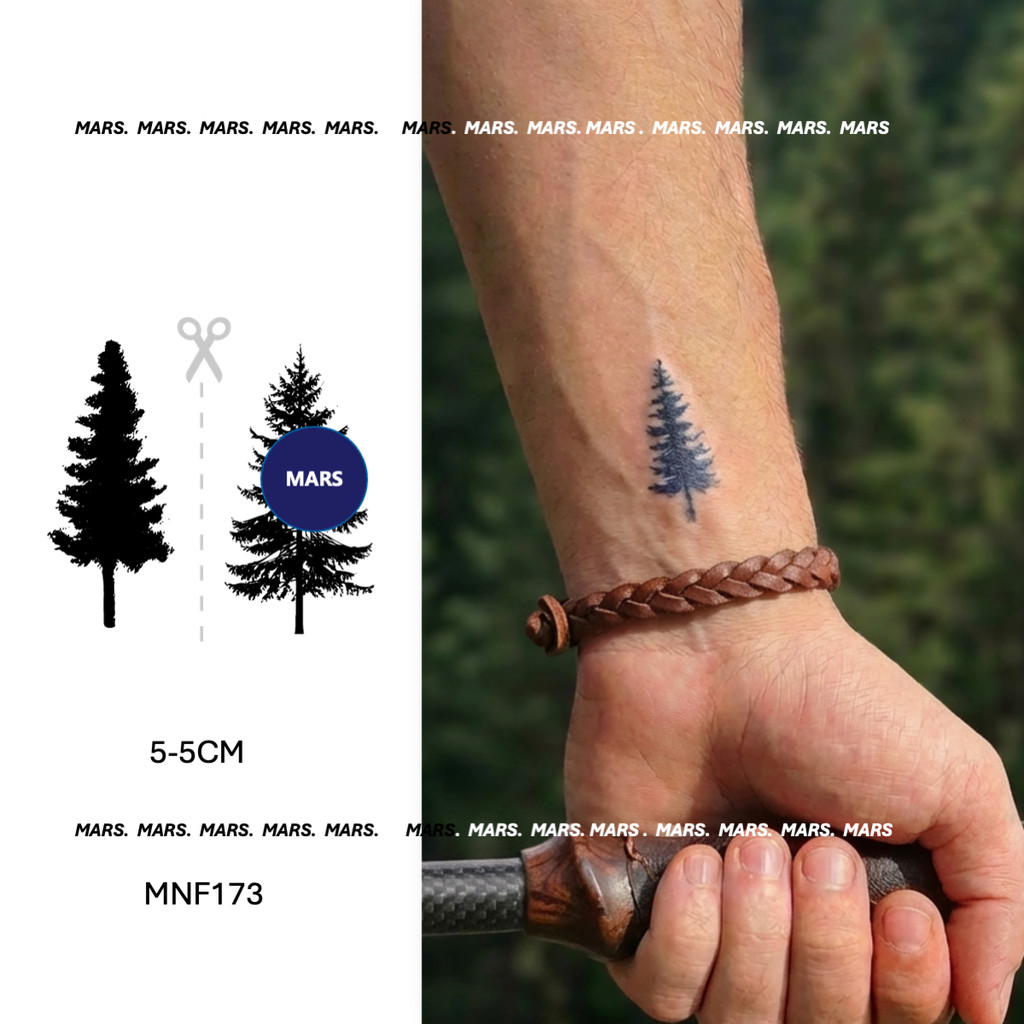 สติ๊กเกอร์รอยสักแบบเมจิก ติดทน 2 สัปดาห์ สำหรับคนชอบแฟชัน temporary tattooMNF173
