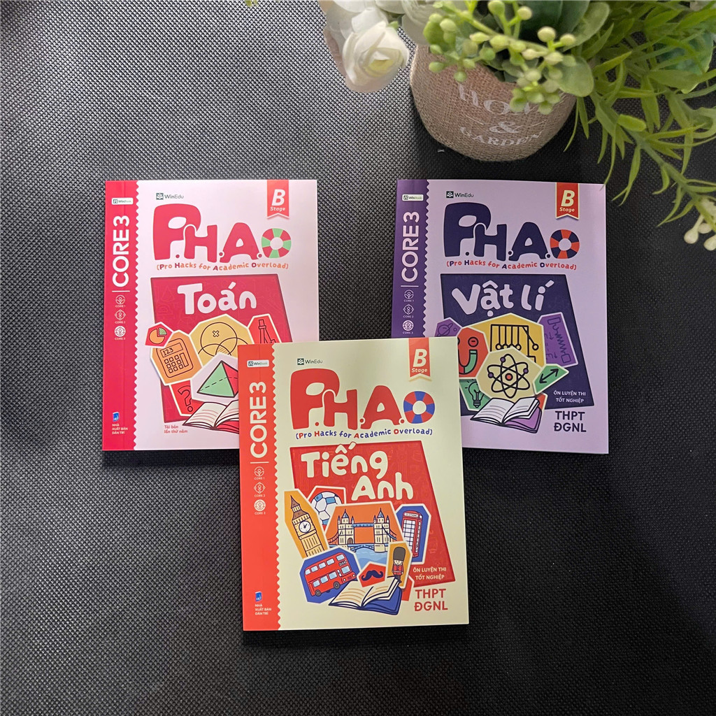 TRI Books - ชุด 3 เล่ม PO Block A01 คณิตศาสตร์ ฟิสิกส์ เตรียมสอบรับปริญญาระดับมัธยมภาษาอังกฤษ GNL [N