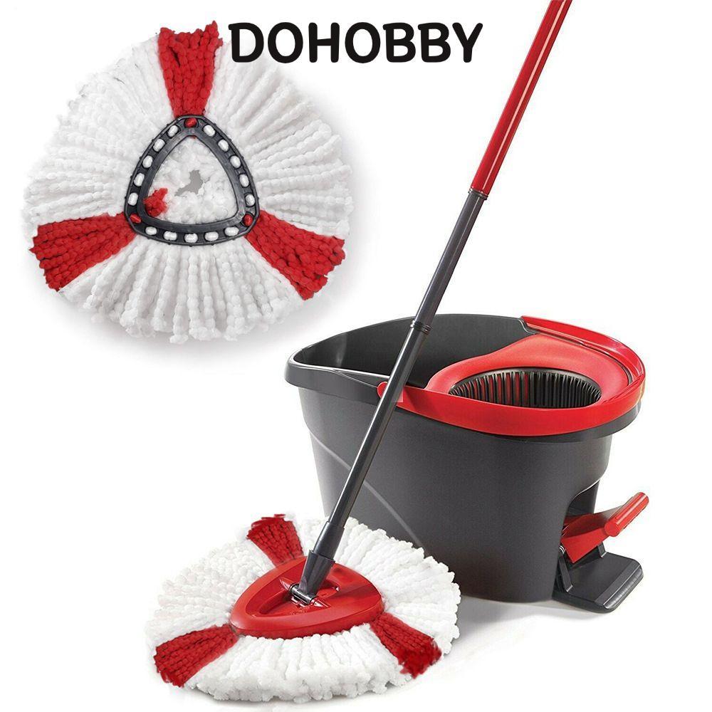 DOHOBBY สําหรับ O-Cedar/Vileda อุปกรณ์เสริม Spin Mop ไมโครไฟเบอร์สําหรับ O-Cedar/Vileda