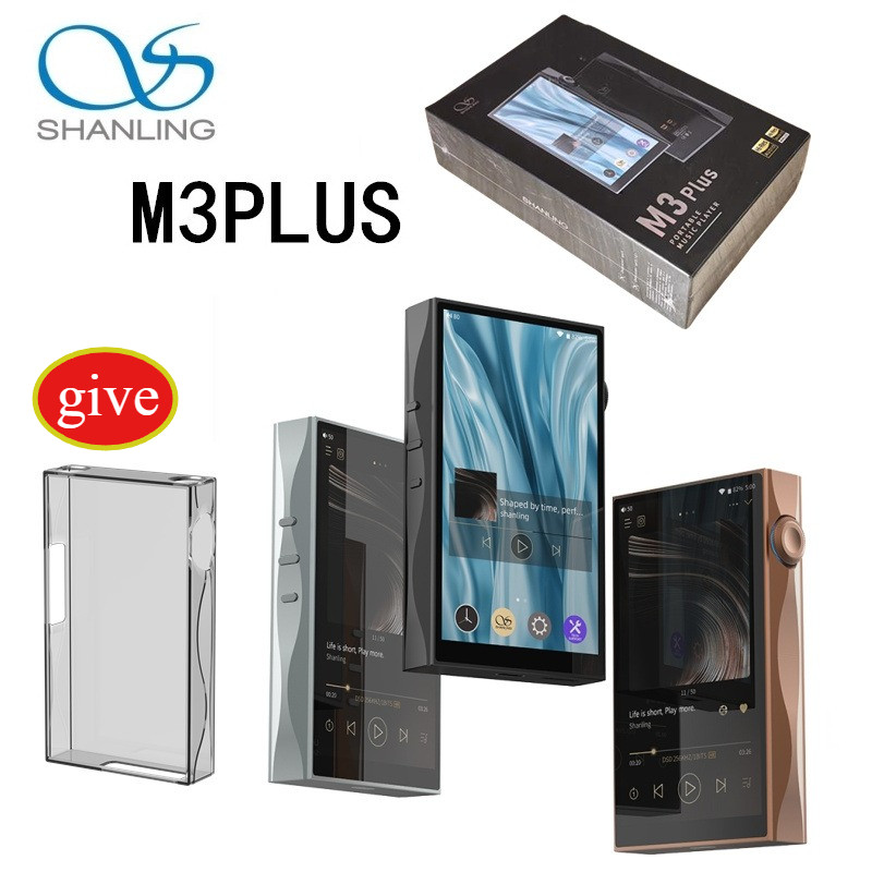 ShanLing M3PLUS เพลง HIFI HiFi ผู้เล่นที่ไม่เคยแพ้ DSD Android บลูทูธแบบพกพา WiFi Walkman MP3เครื่อง
