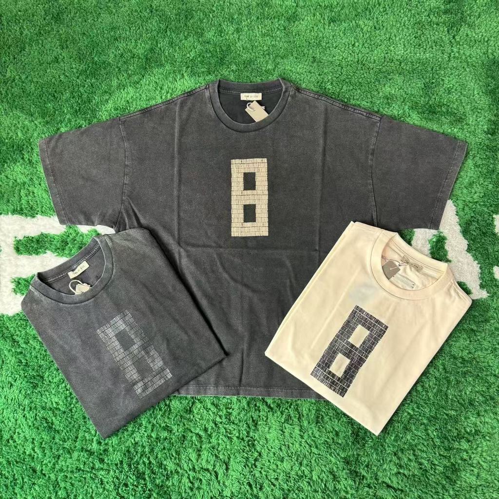 9NEW FEAROFGODFOG2025New model numbers8High street men's and women's short sleeves T Shirt