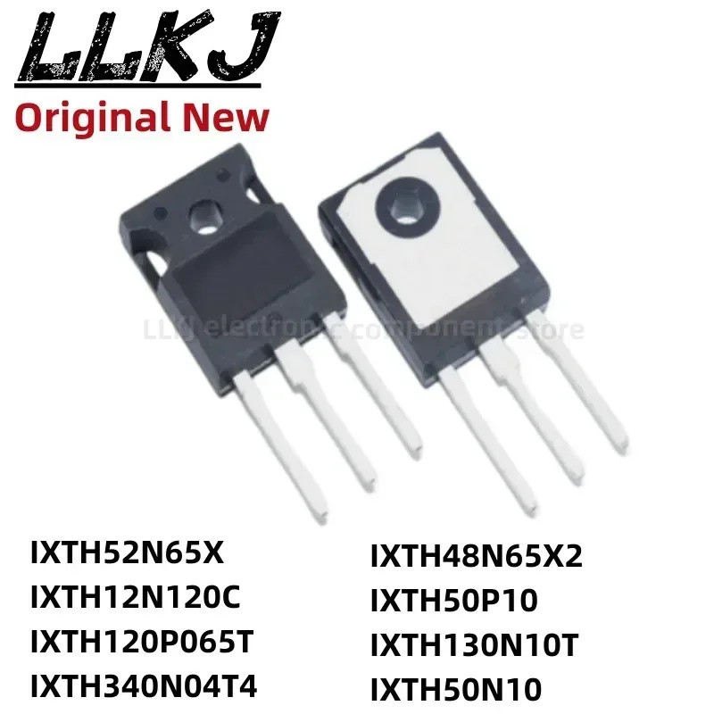5 ชิ้น IXTH52N65X IXTH12N120C IXTH120P065T IXTH340N04T4 IXTH48N65X2 IXTH50P10 IXTH130N10T IXTH50N10 