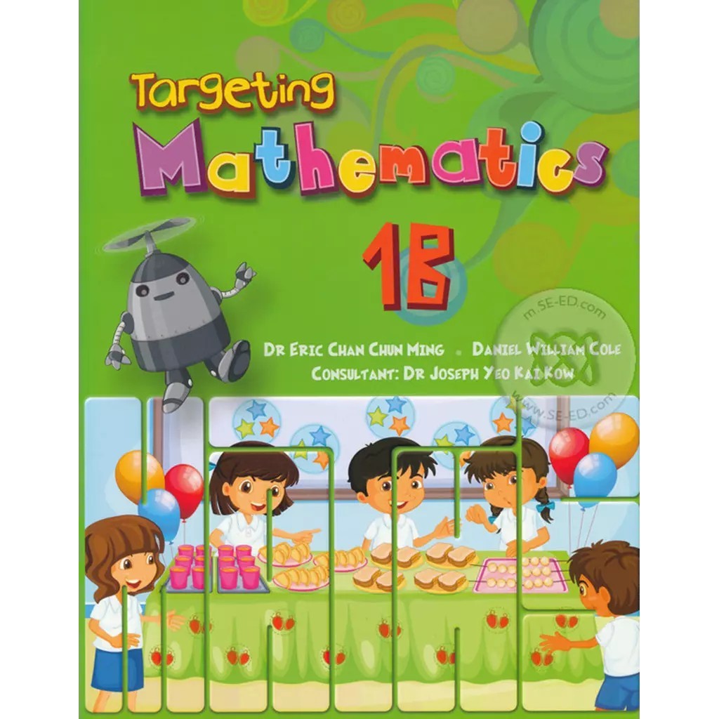 Bundanjai (หนังสือ) Targeting Mathematics 1B : Textbook (P)