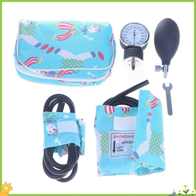 [JL] เด็กทารกคู่มือเครื่องวัดความดันโลหิตทางการแพทย์ทารก Neonate Pediatric BP Cuff Manometer Upper A